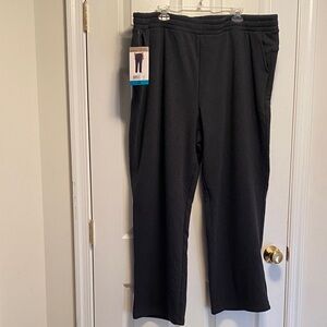 Mondetta Black Fleece Pants…size 2X